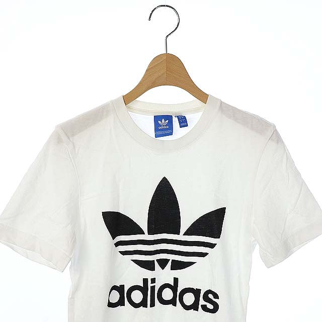 中古 アディダスオリジナルス Adidas Originals ロゴ Tシャツ カットソー プルオーバー 半袖 Xs 白 黒 Df Osの通販はau Pay マーケット ブランド古着のベクトル