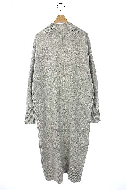 中古 クミキョク 組曲 Kumikyoku aw ウールカシミヤハイネックニットワンピース ロング 長袖 F グレー Df Osの通販はau Pay マーケット ブランド古着のベクトル