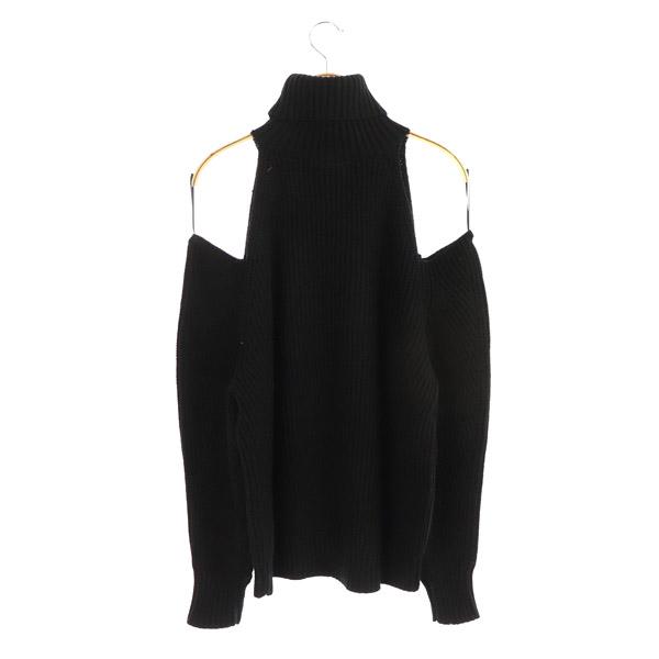 中古 ザラ Zara カットショルダータートルニット セーター 長袖 Usa M 黒 ブラック My Os レディースの通販はau Pay マーケット ブランド古着のベクトル