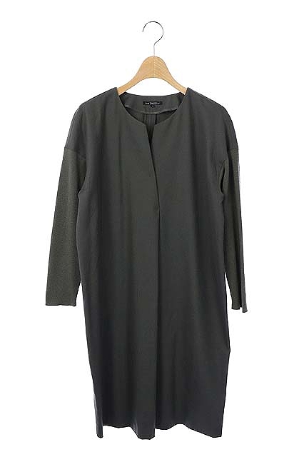 中古 23区 オンワード樫山 Arrondissements ウール 袖ニット ワンピース 長袖 タイト 膝丈 タック 38 グレーの通販はau Pay マーケット ブランド古着のベクトル