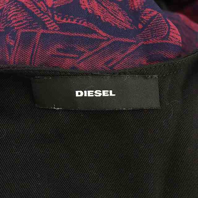 中古 ディーゼル Diesel ノースリーブ レイヤード ワンピース 膝丈 総柄 ハトメ Xs 紫 紺 黒 Es Os レディースの通販はau Pay マーケット ブランド古着のベクトル