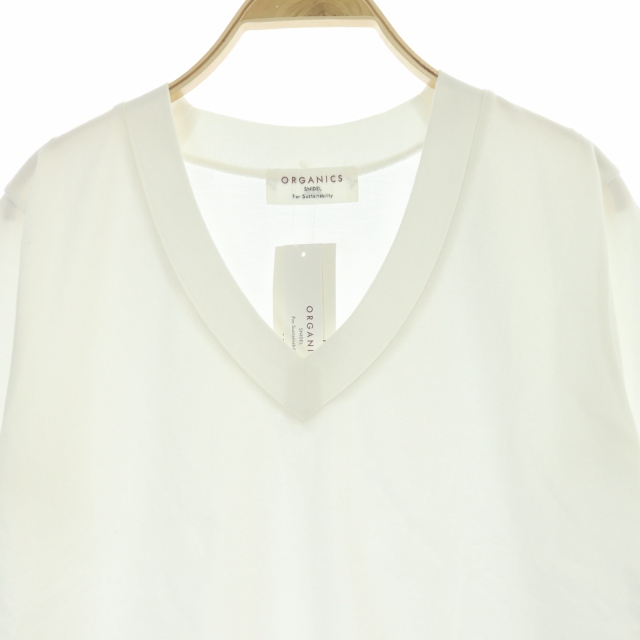 中古 未使用品 スナイデル Snidel 22ss Organics Tシャツ カットソー Vネック 半袖 F ホワイト 白の通販はau Pay マーケット ブランド古着のベクトル