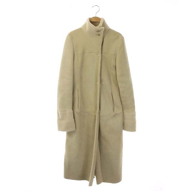 中古】ジルサンダー JIL SANDER ムートンロングコート アウター 