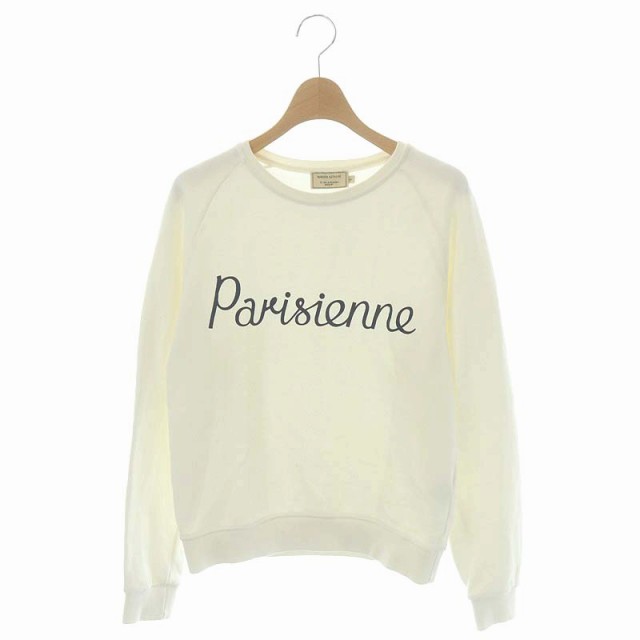 中古】メゾンキツネ MAISON KITSUNE ロゴプルオーバースウェット