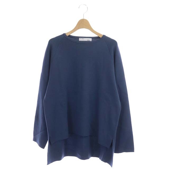 【中古】アパルトモン ドゥーズィエムクラス 20AW C/N Knit Pullover ニット セーター 長袖 スモークブルー｜au PAY  マーケット