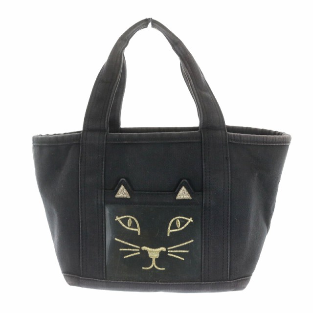 中古】シャーロットオリンピア CHARLOTTE OLYMPIA KITTY トートバッグ