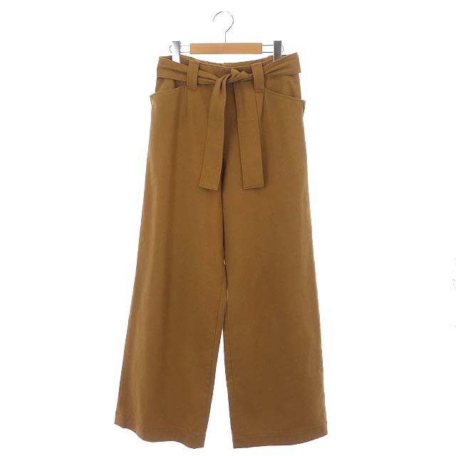 中古】ノーウォス NOWOS Waist ribbon chino pants リボンチノパンツ