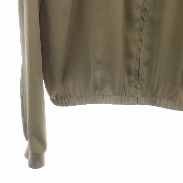 中古】セオリー theory 22SS Crushed Satin Zip Bomber ボンバー