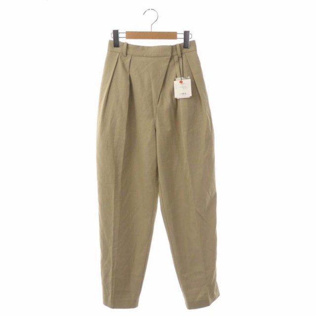 中古】未使用品 スライ SLY 21AW TUCK VOLUME PANTS タック ボリューム