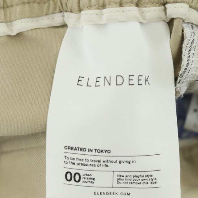 中古】エレンディーク ELENDEEK プリーツスカート 切替 ロング