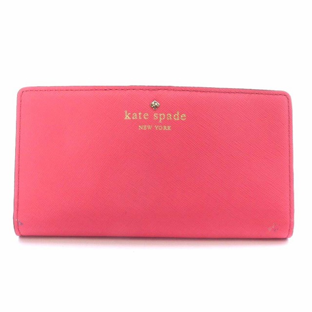 中古】ケイトスペード KATE SPADE 長財布 二つ折り バイカラー ...