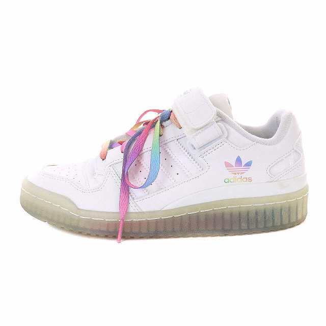 【中古】 adidas originals WMNS Forum Low ABC-MART限定 FWHT ウィメンズ フォーラム ロー 20年製  25cm GX2722 ｜au PAY マーケット