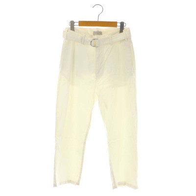 中古】ドゥーズィエムクラス DEUXIEME CLASSE BELT PANTS テーパード