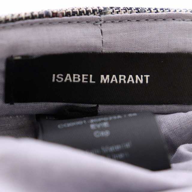 中古】イザベルマラン ISABEL MARANT グレンチェックキャスケット