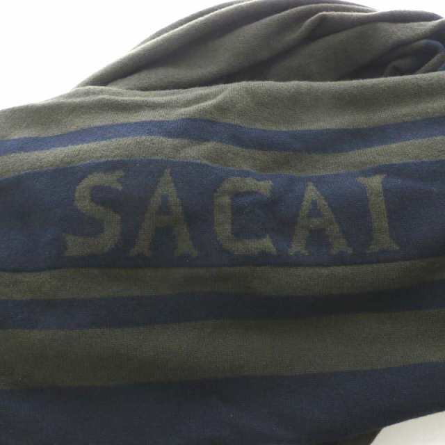 中古】サカイ sacai 21AW HOLIDAY COLLECTION マフラー ストール