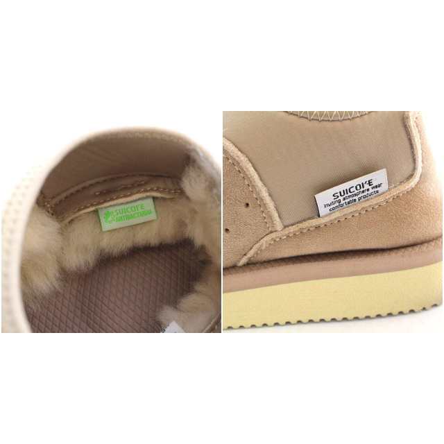 中古】スイコック suicoke RON-M2ab-MID スリッポン ムートン フラット