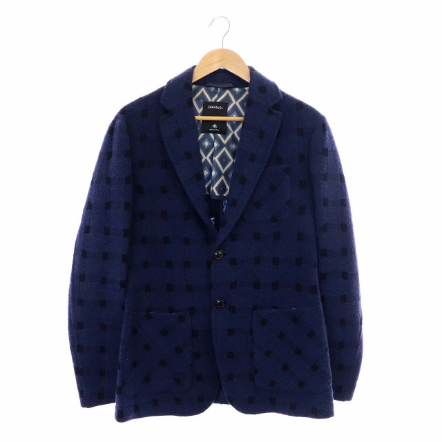 サンハウス SUNHOUSE KNITTED JACKET ニットジャケット テーラード