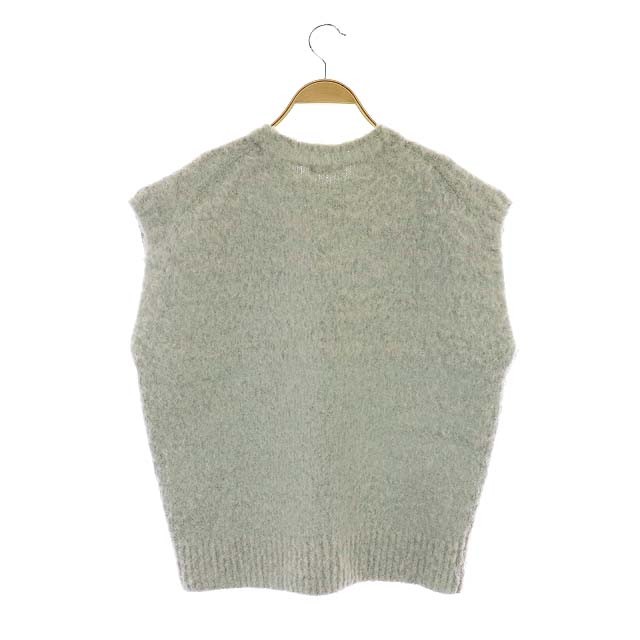 中古】オーラリー AURALEE WOOL ALPACA FELT KNIT VESTニットベスト