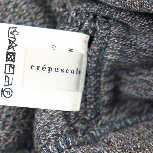 中古】クレプスキュール 21AW 別注 MOSS STITCH CREW CARDIGAN