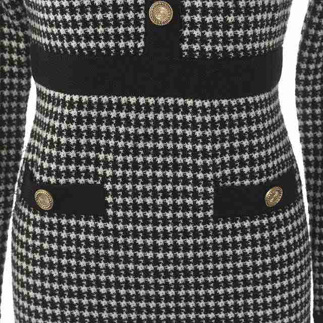 中古】ハーリップトゥ Buckingham Houndstooth Knit Dress ニット