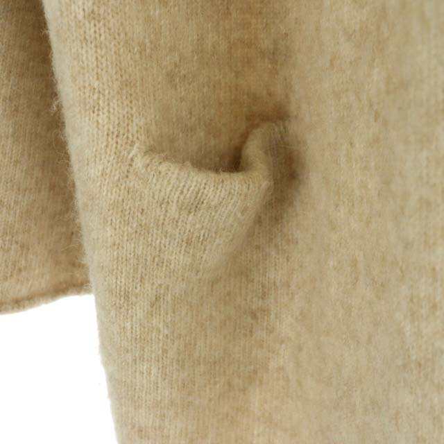 ワランス Undyed alpaca cotton knit coat コート