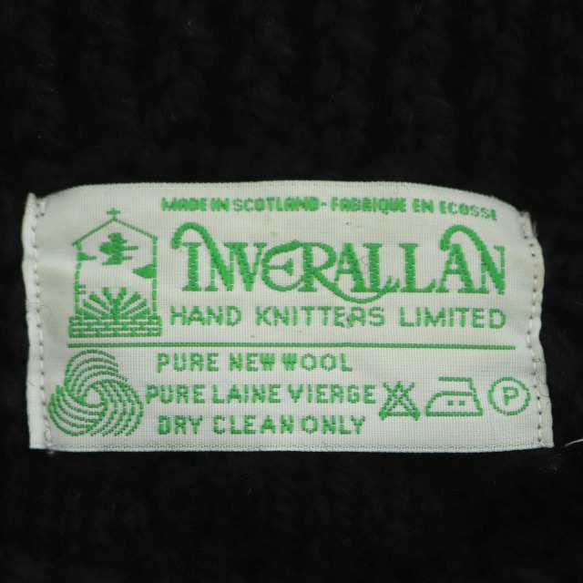 中古】インバーアラン INVERALLAN 1A CREW-NECK KNIT アランニット ...