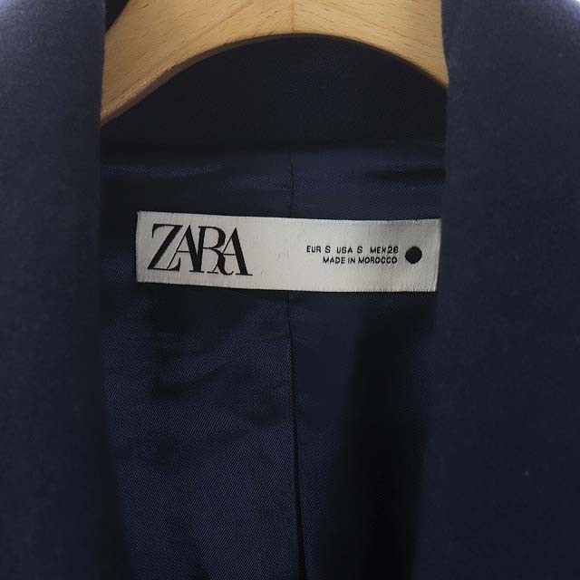 中古】ザラ ZARA ダブルボタンコート アウター ミドル丈 チェスター 総