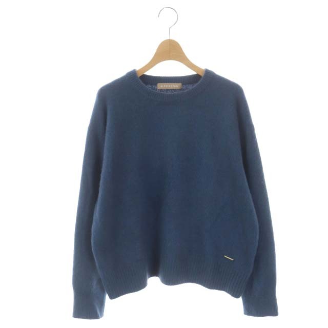 【中古】アリシアスタン ALEXIA STAM Basic Raccoon Knit Top ベーシックラクーンニット セーター 長袖  クルーネック｜au PAY マーケット