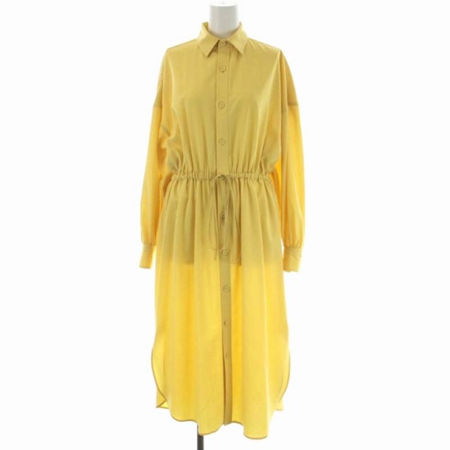 中古】ハイク HYKE 20AW SHIRT DRESS シャツワンピース 長袖 フレア