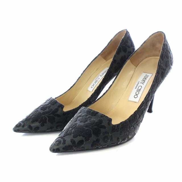 中古】ジミーチュウ JIMMY CHOO パンプス ピンヒール ポインテッドトゥ