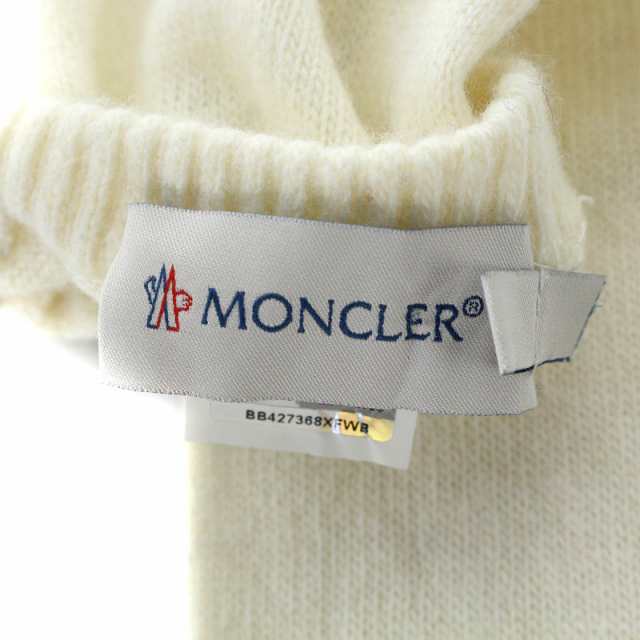 中古】モンクレール MONCLER ニットグローブ 手袋 ロング カシミヤ混