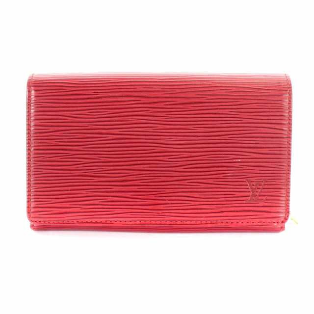 中古】ルイヴィトン LOUIS VUITTON エピ ポルトモネ ビエ トレゾール 