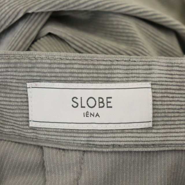 中古】スローブ イエナ SLOBE IENA 細コール台形ミモレスカート