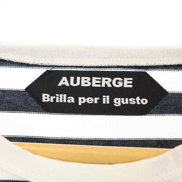 中古】オーベルジュ AUBERGE Brilla per il gusto ボーダー カットソー