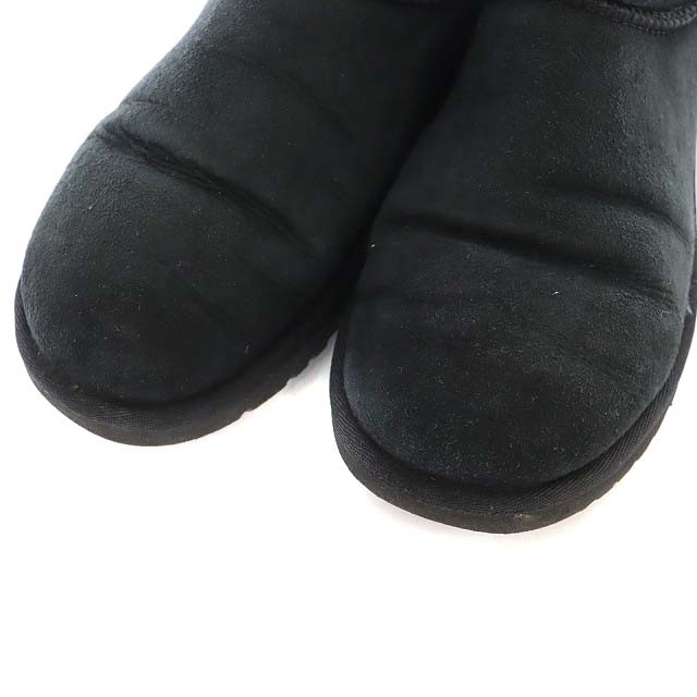 中古】アグ UGG ミニベイリーボタン ブリング ショートムートンブーツ