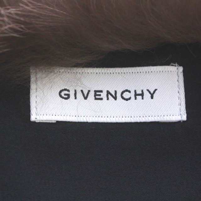 中古】ジバンシィ GIVENCHY ティペット マフラー ファー 茶色 ブラウン