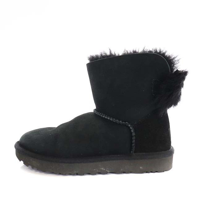 中古】アグ UGG フラフボウミニ FLUFF BOW MINI ムートンブーツ