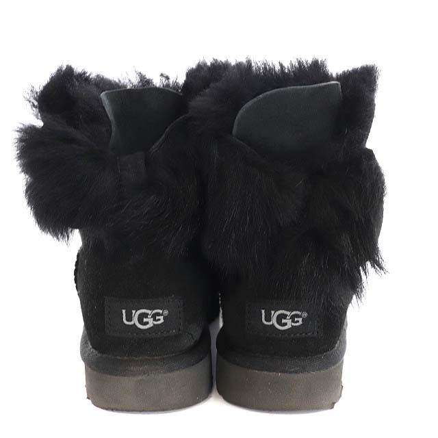 Fluff bow mini ugg sale