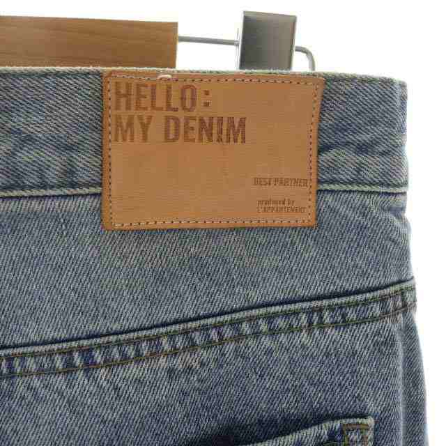 アパルトモン ドゥーズィエムクラス HELLO MY DENIM デニムパンツ32cm ...