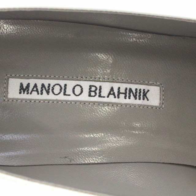 中古】マノロブラニク MANOLO BLAHNIK RHロンハーマン別注 キエッタ