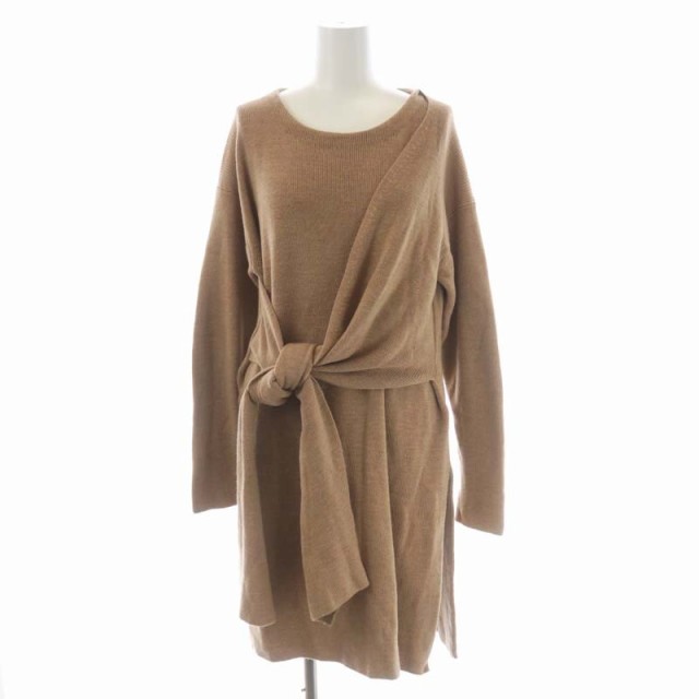 中古】エレンディーク ELENDEEK KNOT TUNIC KT ロングニット ウール