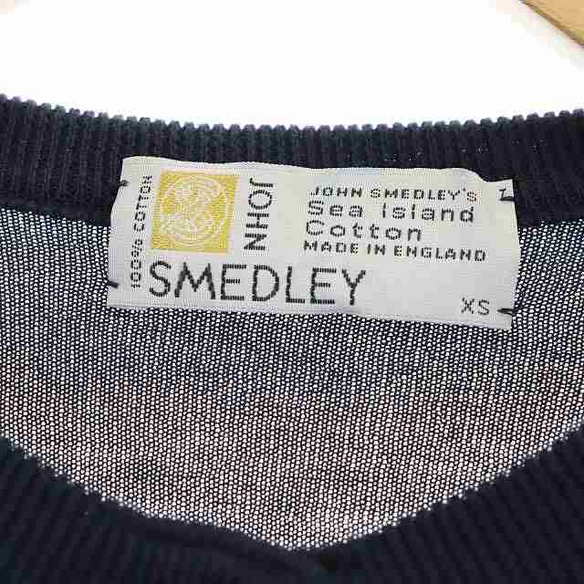 中古】ジョンスメドレー JOHN SMEDLEY コットンクルーネック