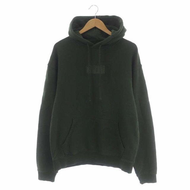 中古】キス KITH Cyber Monday Hoodie Stadium ボックス ロゴ パーカー