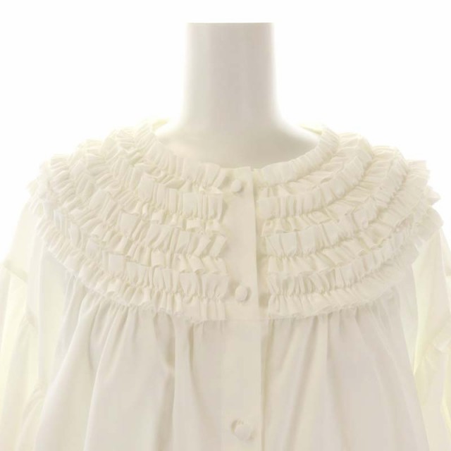 ロージーモンスター mini frill puff blouse ブラウス-