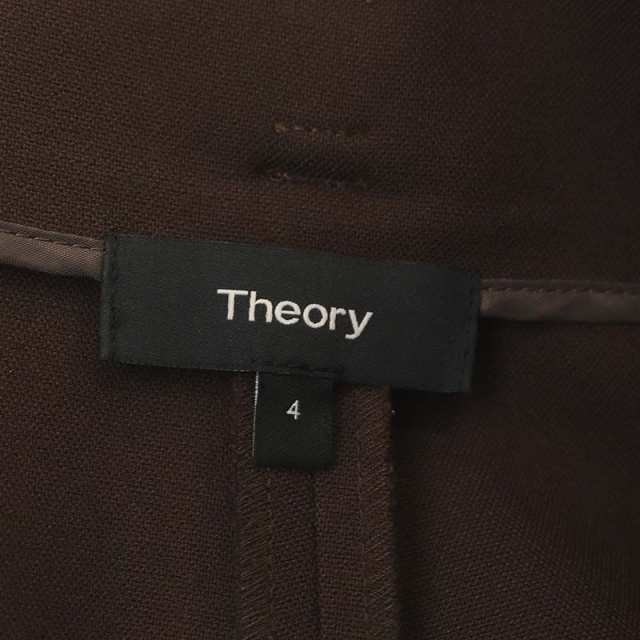 中古】セオリー theory BISTRETCH DOUBLE 3 BELT WIDE PANT ワイド