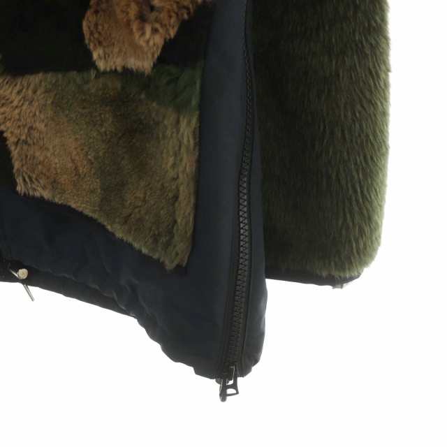 サカイ カウズ 21AW Faux Fur Reversible ブルゾン