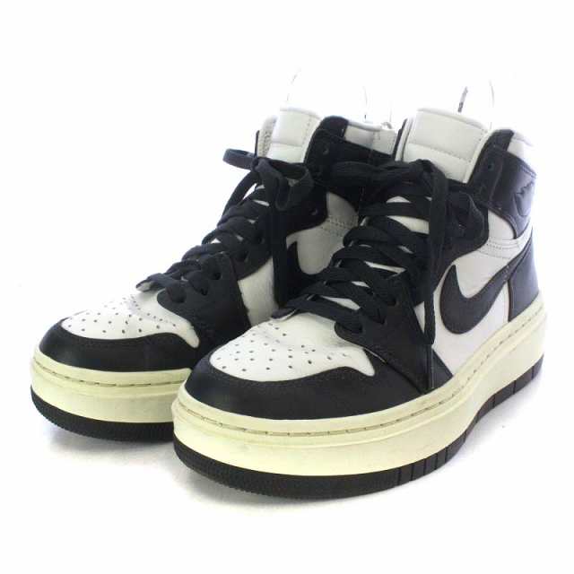 中古】ナイキ NIKE WMNS Air Jordan 1 High Elevate Black and White ...