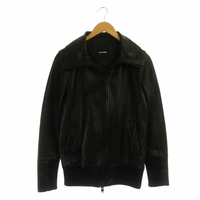 中古】リップヴァンウィンクル TRACK JACKET ホースレザーハイネック