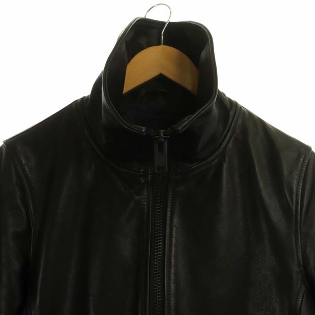 中古】リップヴァンウィンクル TRACK JACKET ホースレザーハイネック