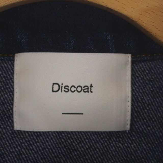 【中古】ディスコート Discoat 23SS 12オンスルーズフィットデニムトラッカージャケット ジージャン F 青 ブルー /CM｜au PAY  マーケット